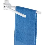 Handtuchhalter Pure 2-armig, weiß - weiß