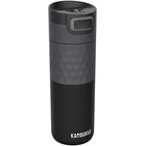 Kambukka Etna Grip Thermoskanne 500ml - Black Steel - One Size