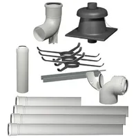 Viessmann Paket Abgassystem 80/125 starr/PPs