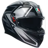 AGV K3 Compound schwarz Grau Omolazione E06 Größe M