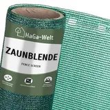 Haga Zaunblende (Meterware) Sichtblende 85% 1,5m Breite grün