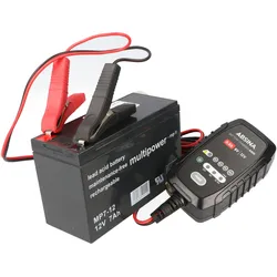 Blei-, Gel- und Lithium-Schnell-Ladegerät, das 7-Stufen Ladegerät für 12V, 6V Blei Akkus