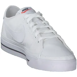 Nike Court Legacy Canvas Herren White/Black/White 46