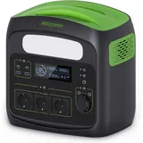 Rolipo Stromerzeuger Tragbare Powerstation, 483Wh Solargenerator 700W(1400W Spitze), 0,7 in kW, USV-Funktion Mobiler Stromspeicher für Camping, Wohnmobil & Reise