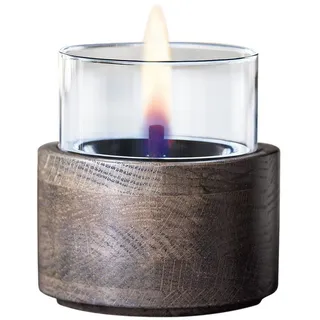 TENDERFLAME Tischfeuer lotus 12 mocha holz tischfeuer tischkamin braun