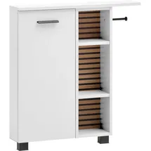 Schildmeyer Katta Nischenschrank 70,7 x 74,5 x 17 cm Weiß/Braun