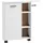 Schildmeyer Katta Nischenschrank 70,7 x 74,5 x 17 cm Weiß/Braun