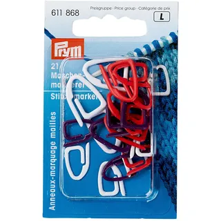 Maschenmarkierer 21 Stück Prym Kunststoff