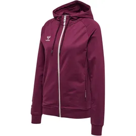 hummel Move Grid (Reißverschluss) Damen - grape wine S