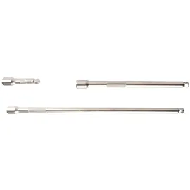 SW Stahl Sw-stahl 05760sb Kippverlängerungssatz 1/4 Zoll I 50-150 - 250 mm I 1/4 Zoll Ratschenverlängerung I Kippvierkant I Chrom-vanadium-stahl I 3-teilig