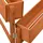furnicato Pflanzkübel 181 x 75 x 14 cm Orange