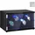 Vevor Uhrenbeweger für 4 Automatikuhren mit LED-Beleuchtung Max. 20 cm Riemenlänge Schwarz