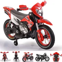 Moni Kinder Motorrad Super Moto FB-6186 (6 V)
