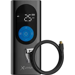 XLayer Mobiler Akkukompressor 2.0 10.0 bar 6.000 mAh Black/Blue EINHEITSGRÖSSE