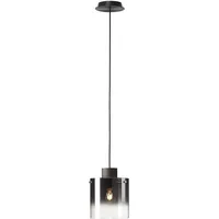 Brilliant Beth 1-flg. 20 cm zylinderförmig braun/rauchglas