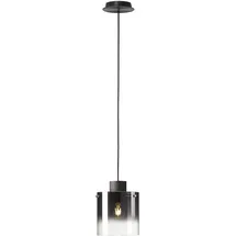 Brilliant Beth 1-flg. 20 cm zylinderförmig braun/rauchglas