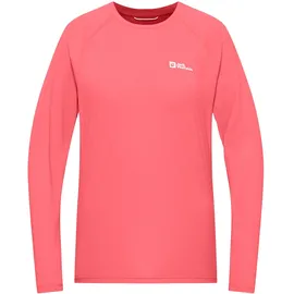 Jack Wolfskin Prelight Swift Langarm-t-shirt - Sunset Coral - M