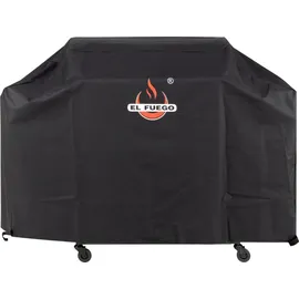 El Fuego Grillabdeckung 161,5 x 110 cm Polyester schwarz