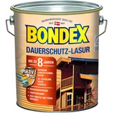 Bondex Dauerschutz-Lasur 4 l nussbaum seidenglänzend