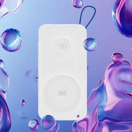 3M 3mk Powerbank PastelUp 10,000mAh USB-A / C für iPhone Huawei Samsung XiaomiWeiss kompatibel mit MagSafe - Weiß