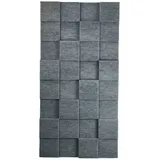 Silenti Akustikpaneel CubeLevel  (Hellgrau, 116 cm x 58 cm x 80 mm, 100 % Polyester)