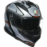 AGV K7 Jaeger Schwarz/Silber L