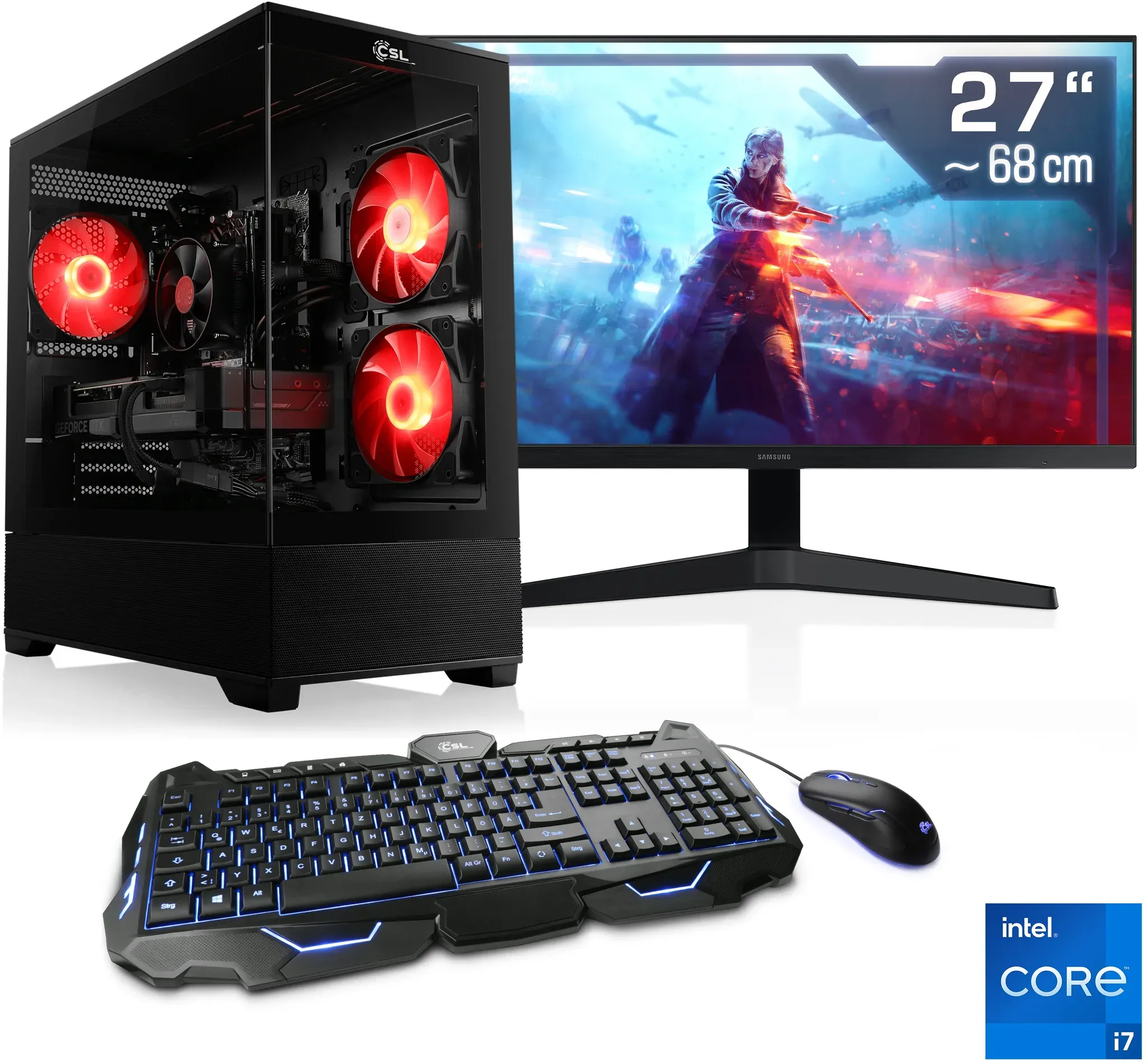 CSL Gaming-PC-Komplettsystem 