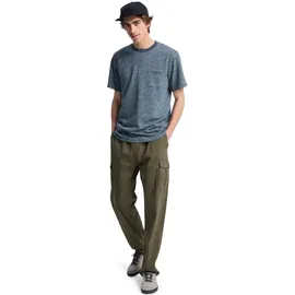 QUIKSILVER Lopaz Striped Pocket T-Shirt blau gestreift, blau, Frühjahr/Sommer 2026