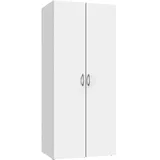 WIMEX Multiraumkonzept Schrank 80 x 185 x 40 cm Weiß