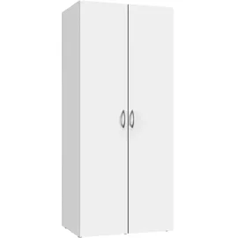 WIMEX Multiraumkonzept Schrank 80 x 185 x 40 cm Weiß