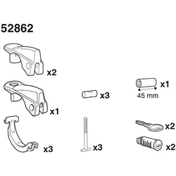  SquareBar Adapter Repair Kit 