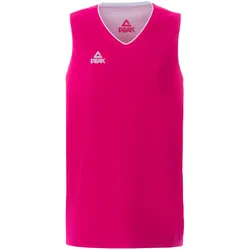 PEAK Team wendbares Basketballtrikot 26020 - magenta/weiss XXS