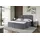 altdecor Boxspringbett mit H3 Matratze und Topper - 160 x 200 cm - BOXI8 - Dunkelgrau Samt - Polsterbett mit Bettkasten und Lattenrost, Bett mit St... - Dunkelgrau