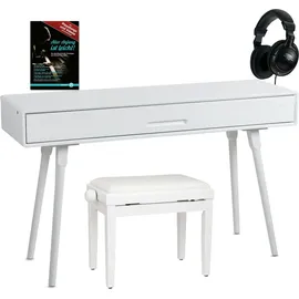 Classic Cantabile DP-730 WL Digitalpiano Weiß matt Deluxe Set