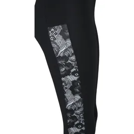 URBAN CLASSICS Striped Lace Leggings Black L