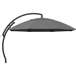 SUN GARDEN Ampelschirm Easy Sun TOP MODE Ø 375 cm anthrazit / grau-meliert