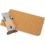 Juwel Set, Decke in Puppe "Bär" goldgelb 70/90