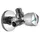 ARCOCERE Arco Eckventil A-80 1/2"x3/8"x3/8" mit zwei Steckdosen, Anti-Kalk
