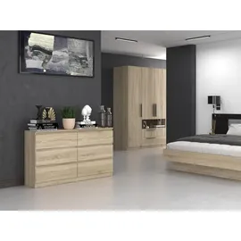 Top e shop Malwa M6/140 140 x 80 x 40 cm Braun