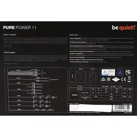 be quiet! Pure Power 11 600W (BN294)
