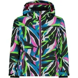 CMP Mädchen Skijacke Girl Jacket Snaps Hood 39W2085-03ZM 110 - Purple Fluo-Turchese - 110