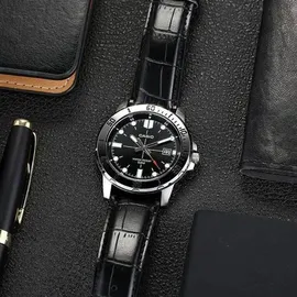 Casio Sport Collection Diver Quarz Leder 40 mm MTP-VD01L-1EV