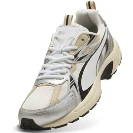 Puma Milenio Tech Herren Weite E Warmweiß/Silber 44,5