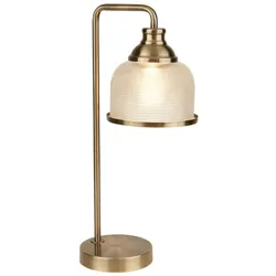 Tisch Lampe Leuchte Antik Messing Diele Flur Büro Schlaf Wohn Zimmer Beleuchtung