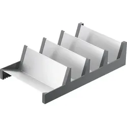Blum Ambia-Line Gewürz Organizer Schublade, Kunststoff Edelstahl oriongrau matt