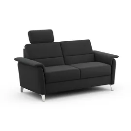sit&more 2,5-Sitzer SIT & MORE "Palmera, B: 179 cm", schwarz, B:179cm H:89cm T:89cm, 100% Polyester, Sofas, mit Federkern