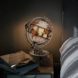 ROKR 3D-Holz-Puzzle Luminous globe
