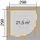 Weka Mediterrana 5-Eck 2,98 x 2,98 m natur mit Dachaufsatz