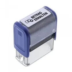 Lagertext Stempel Betrag erhalten (Dormy Imprint 11) Textstempel