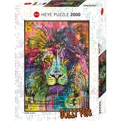 HEYE Puzzle Lion’s Heart, 2000 Puzzleteile, Made in Europe bunt